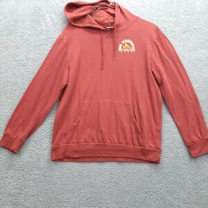 Vintage Disney The Lion King No Worries 1994 Hoodie Rust Red Pullover Sz L